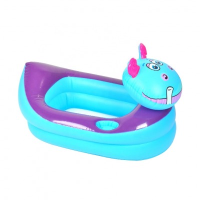 Walmart supplier fashion customized design cartoon animal baby pvc kids play bath inflatable PVC baby boat